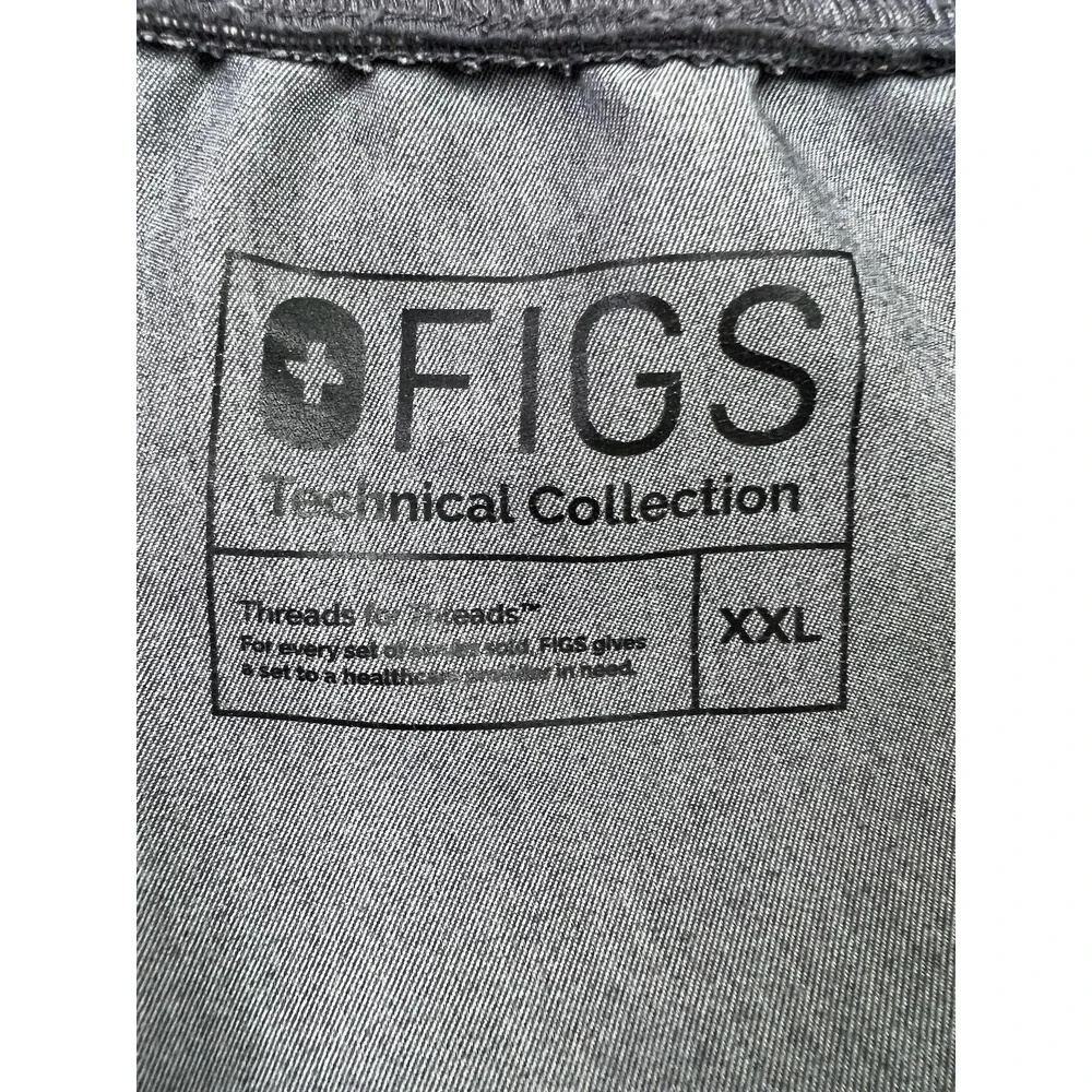 Figs Technical Collection Pants Mens 2XL Drawstring‎ Medical Scrub Lounge XXL
